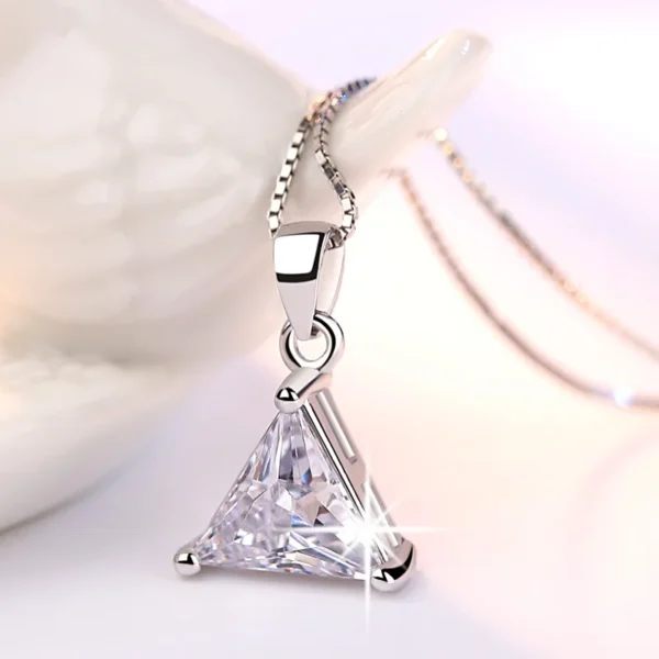 Triangle Pendant Necklace