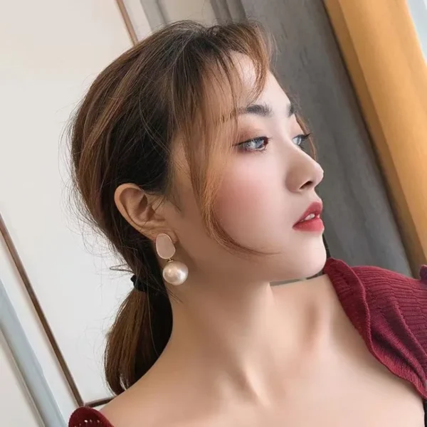 Korean Pearl Earrings